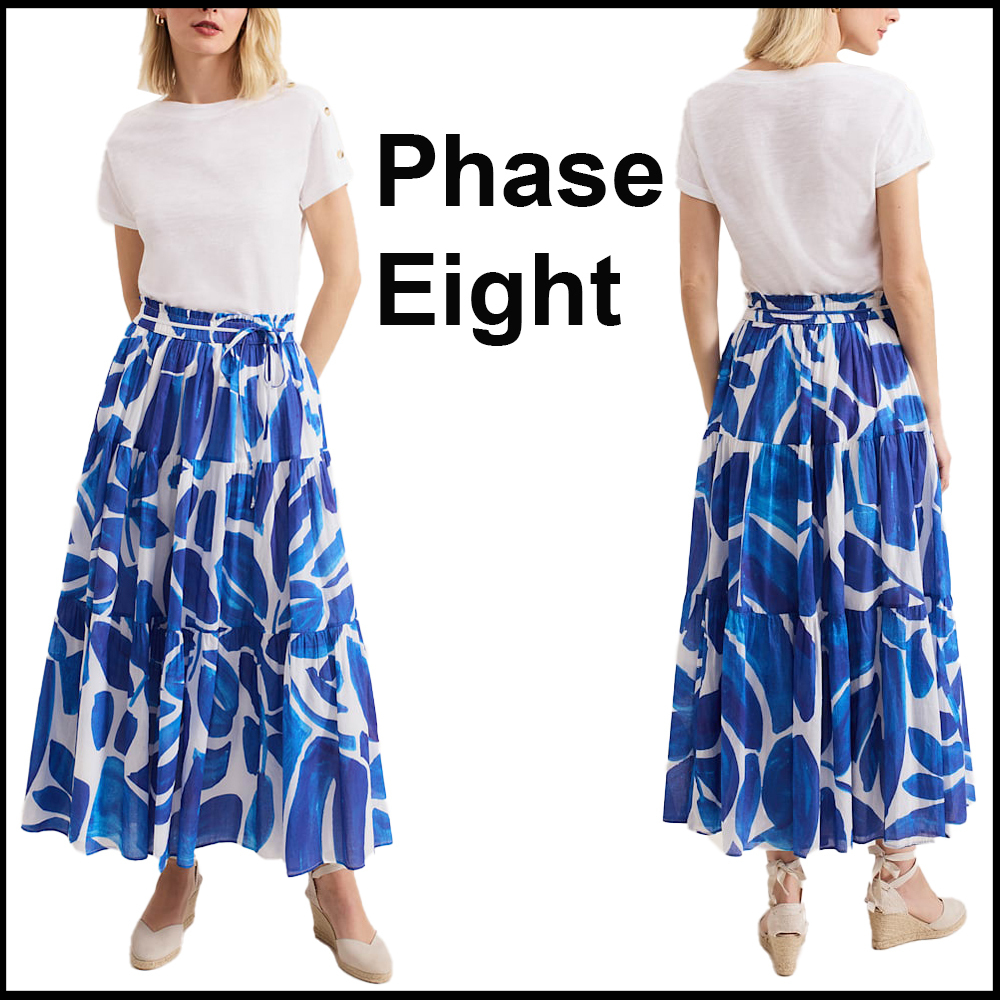 Phase Eight★アルバプリントスカート