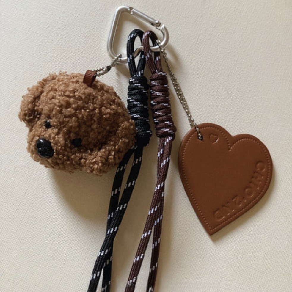 ◆NEW◆STICKY ZOO◆ プードル バックチャーム＆キーホルダー
