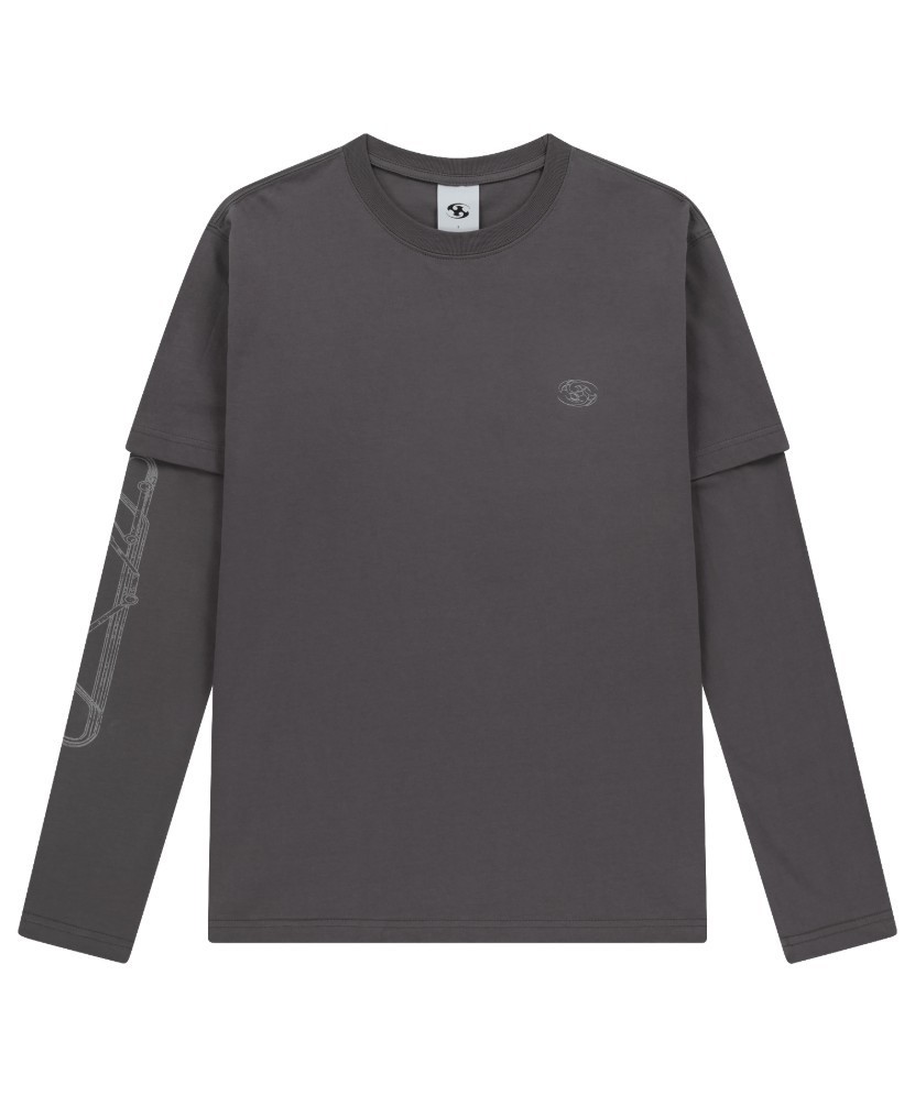 【SAN SAN GEAR】 ARCANA TREE LONG SLEEVES [BROWN]