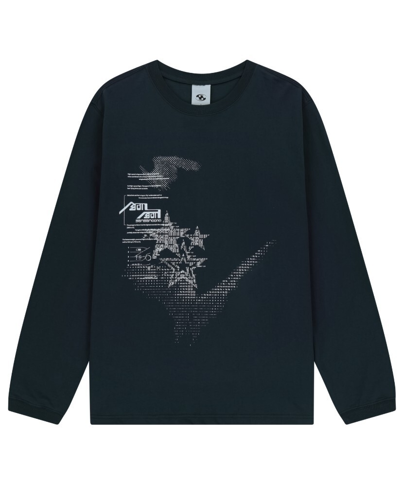 【SAN SAN GEAR】 SERIAL PORT LONG SLEEVES [STEEL]