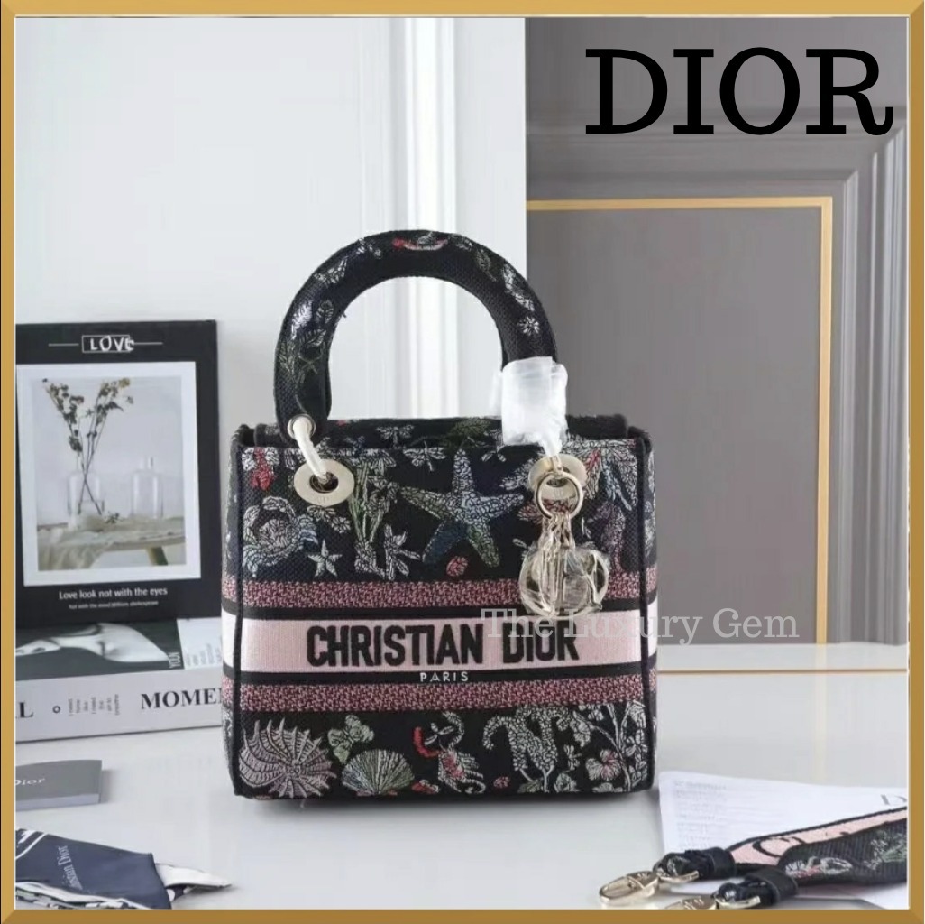 DIOR ミディアム レディ D-Lite バッグ