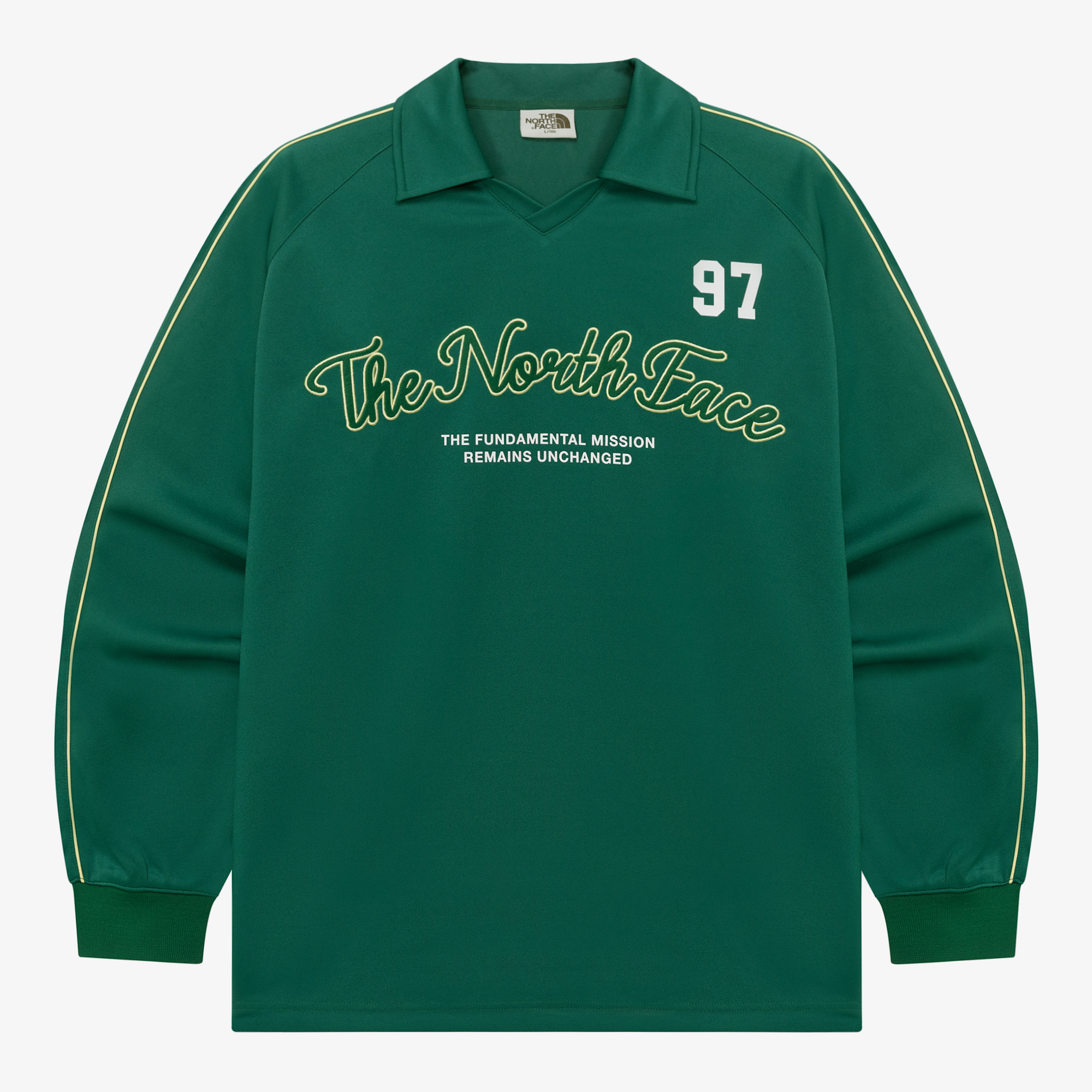 THE NORTH FACE】 TNF CREW COLLAR L/S TEE グリーン スウェット