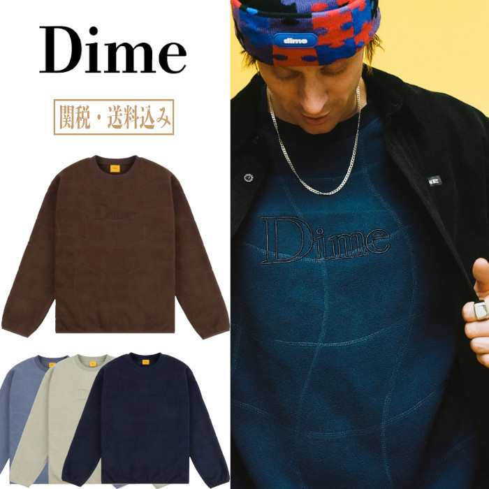 【大人ストリート】Dime Montreal Wave Script Sweat Shirt