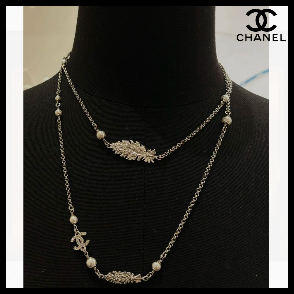 【2連でつけるのも超お洒落♪】CHANEL★ロングネックレス