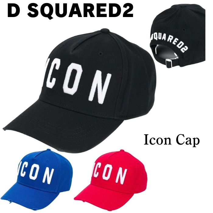 D SQUARED2◆Icon Baseball cap アイコン ロゴ キャップ