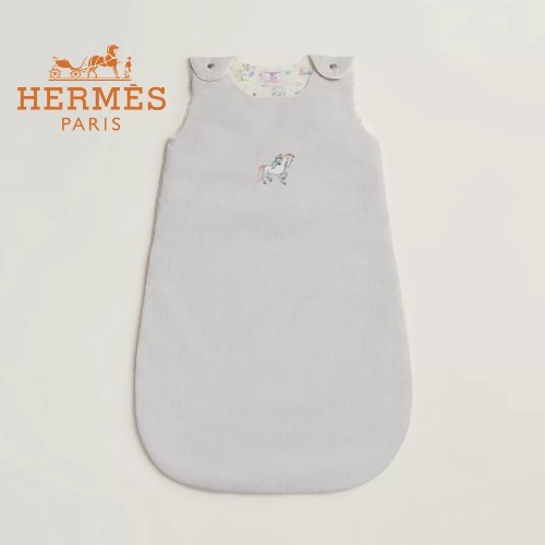 上質【HERMES】肌触り×暖かさ◎綿100%☆スリーパー Cabriole