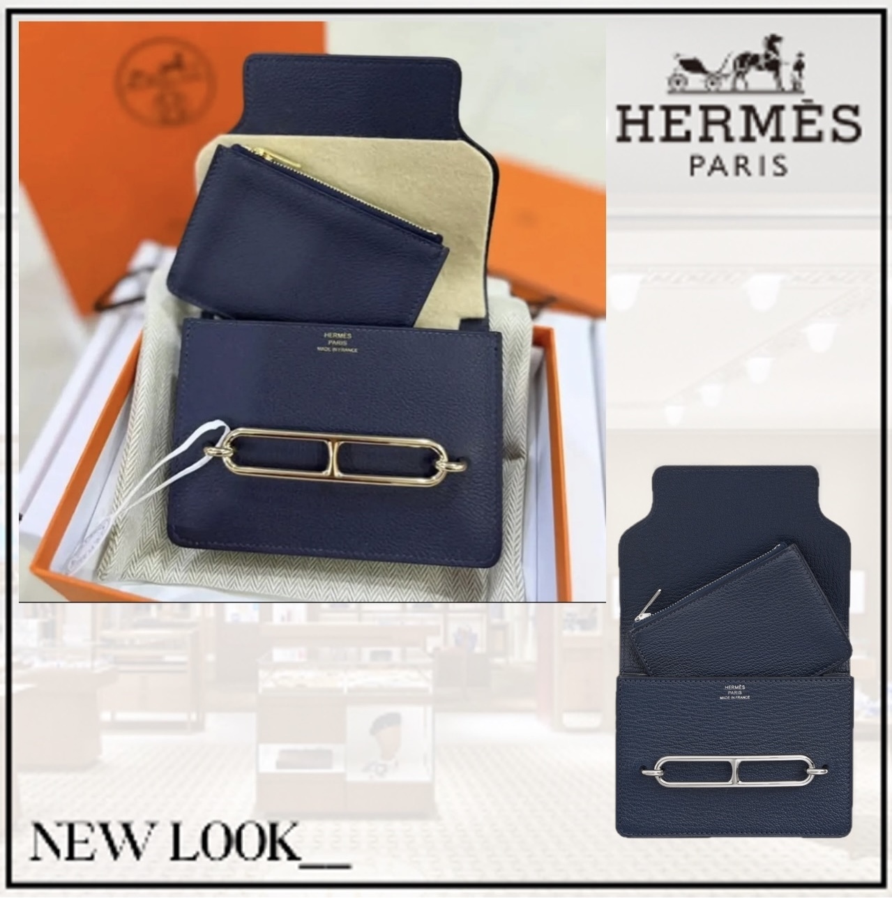 「機能的で使い易い」HERMES 《ルリ》 スリム
