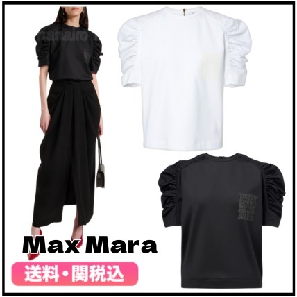 ★Max Mara★ Mantide ロゴ ジャージ Tシャツ 送関込
