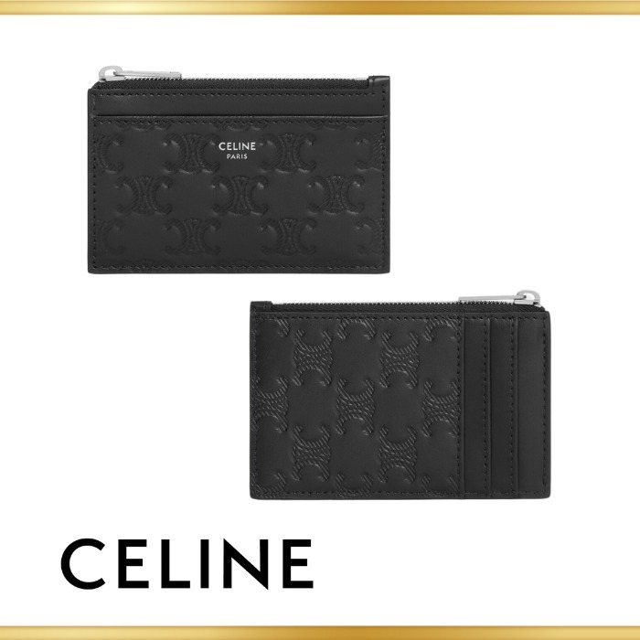 【CELINE】セリーヌ ジップ付きカードホルダー / トリオンフ