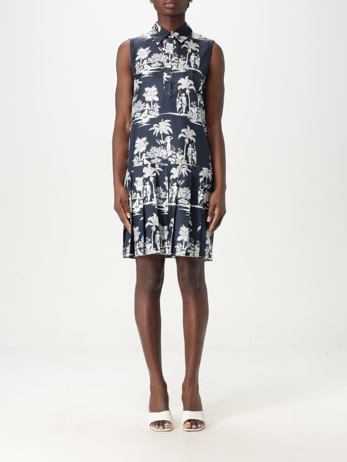ワンピース MAX MARA Woman Dress Blue 2516221091600 001