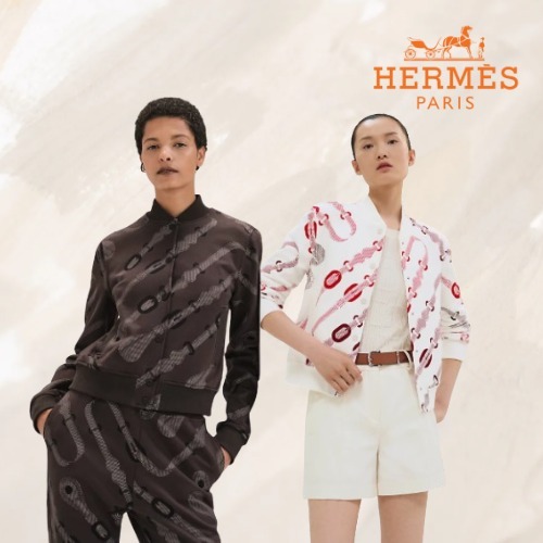 ☆春の定番☆【HERMES】コーチングリミックス コットン ブルゾン