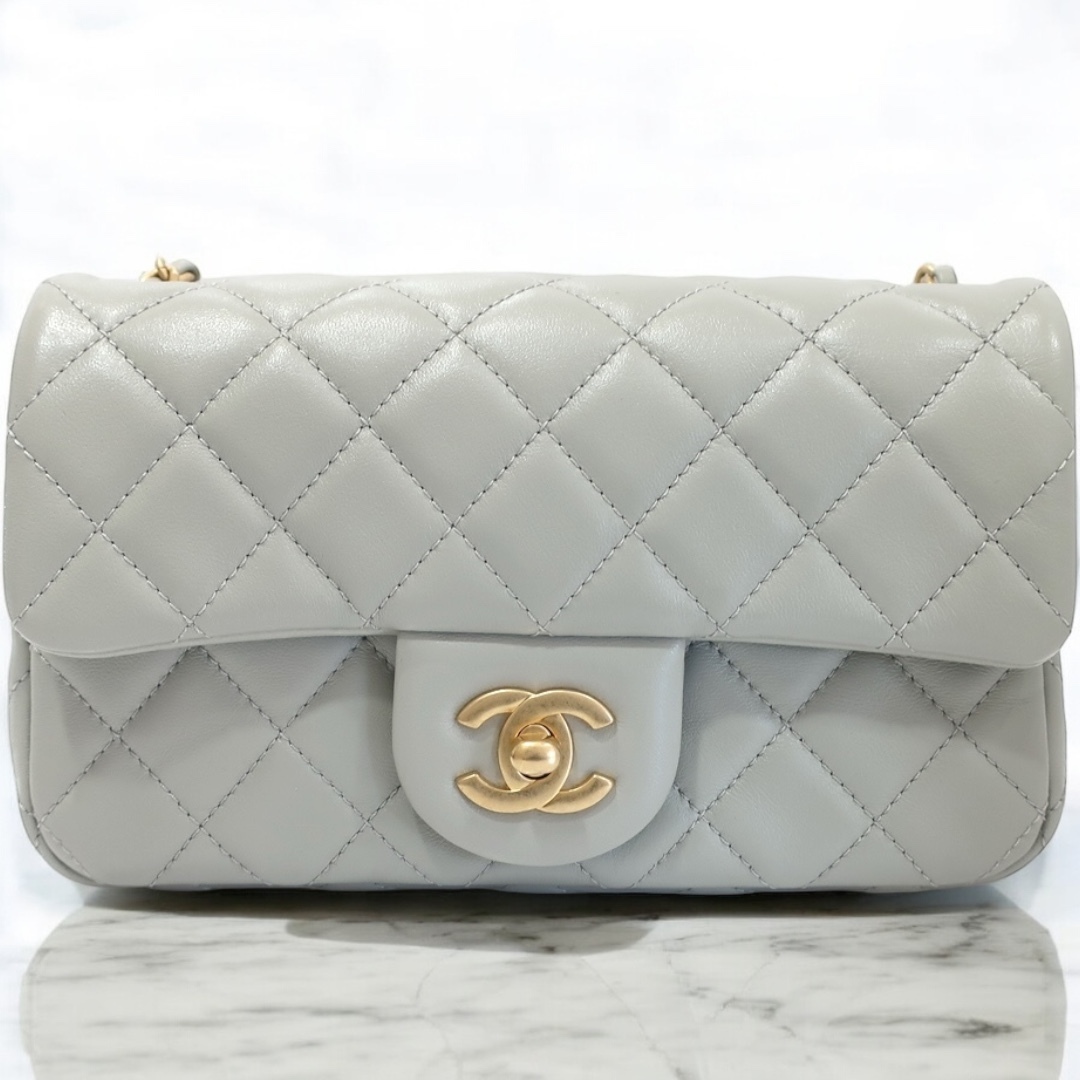 【VINTAGE】CHANEL ミニマトラッセ20 ショルダーバッグ