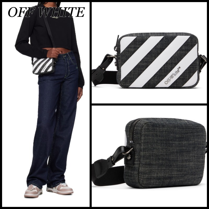 【関税込】OFF WHITE オフホワイト◆ロゴ ダイアグ バックパック