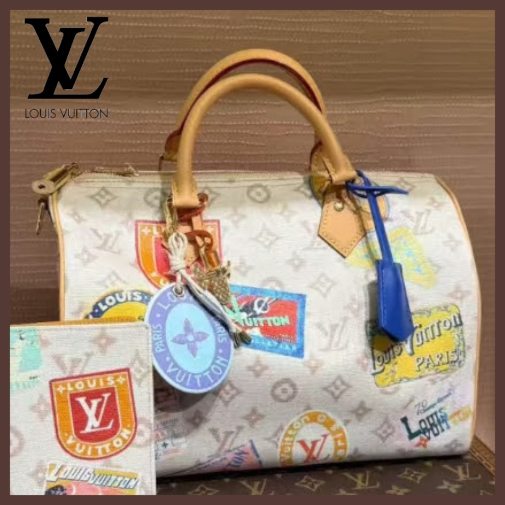 【ヴィンテージ調がおしゃれ♪】Louis Vuitton ハンドバッグ