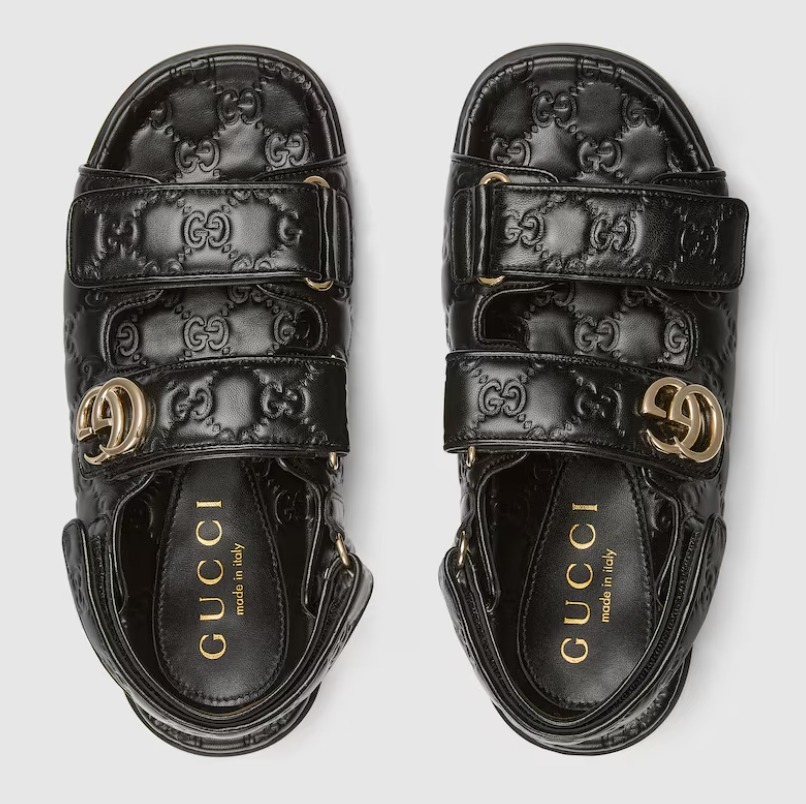 ★GUCCI[グッチ] ロッソアンコーラ ダブルG サンダル★ GUCCI】ダブルG ウィメンズ サンダル