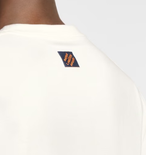 Louis Vuitton《3DグラディエントプリントTシャツ》白 DHL 直営
