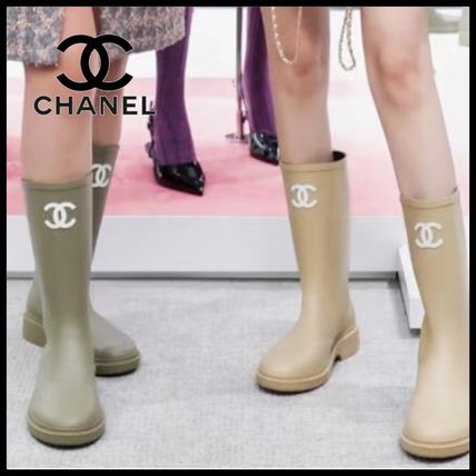 ☆フォルムが美しい♪【CHANEL】CCロゴ ブーツ☆ (CHANEL