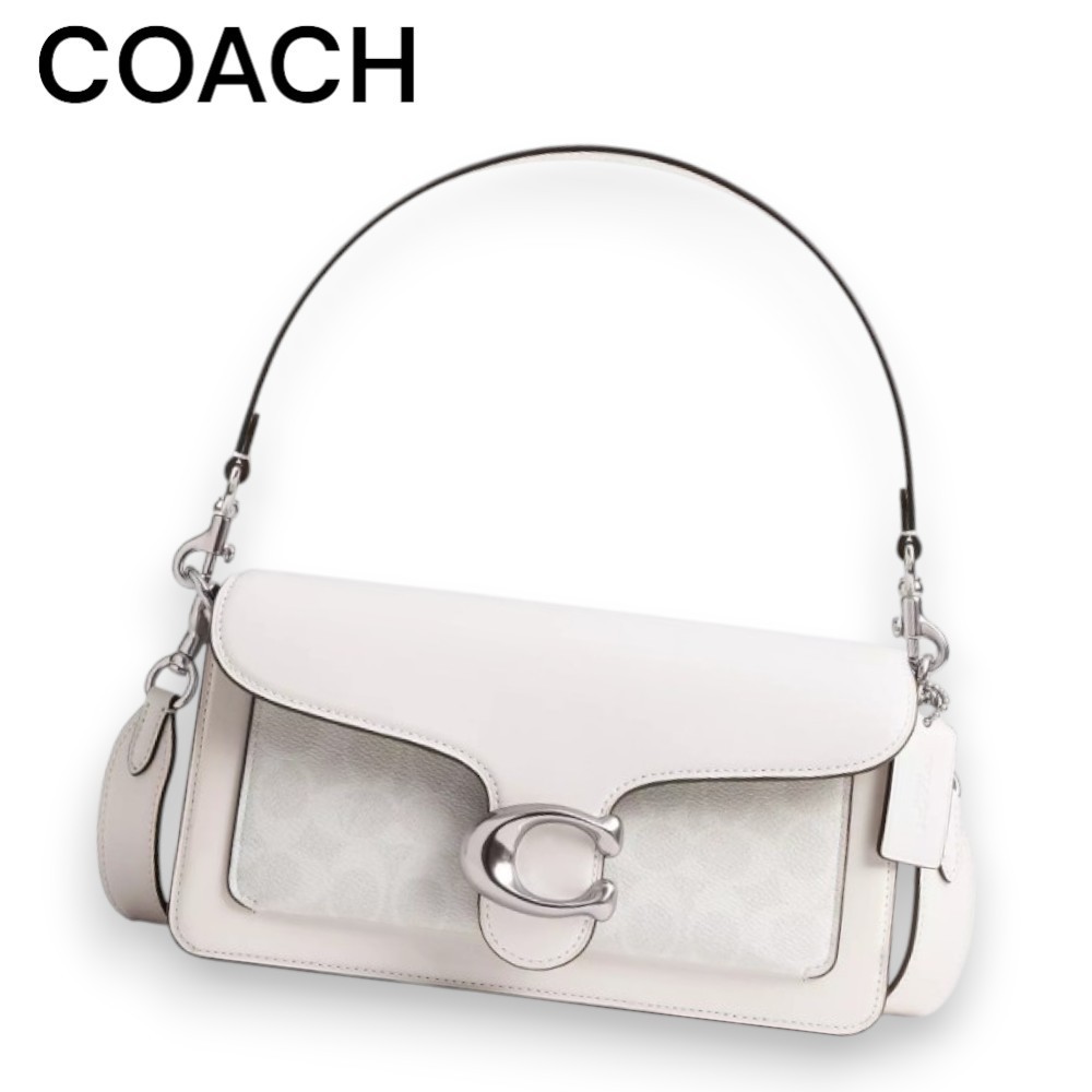 【Coach】シグネチャーキャンバス タビーショルダーバッグ26
