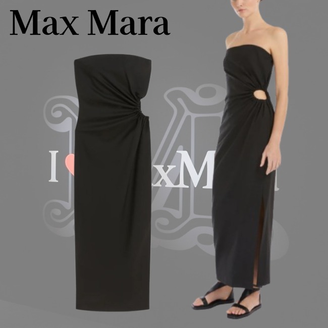 Max Mara♡ シルバ ドレス