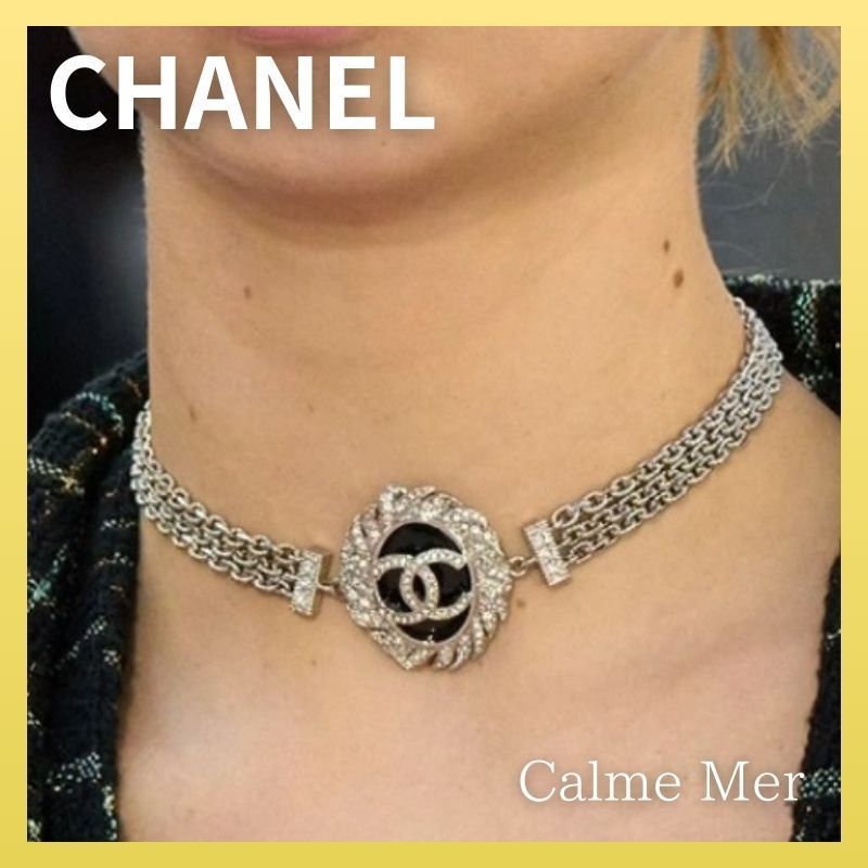 【CHANEL】ロゴがクール！ ☆ チョーカー ネックレス ☆