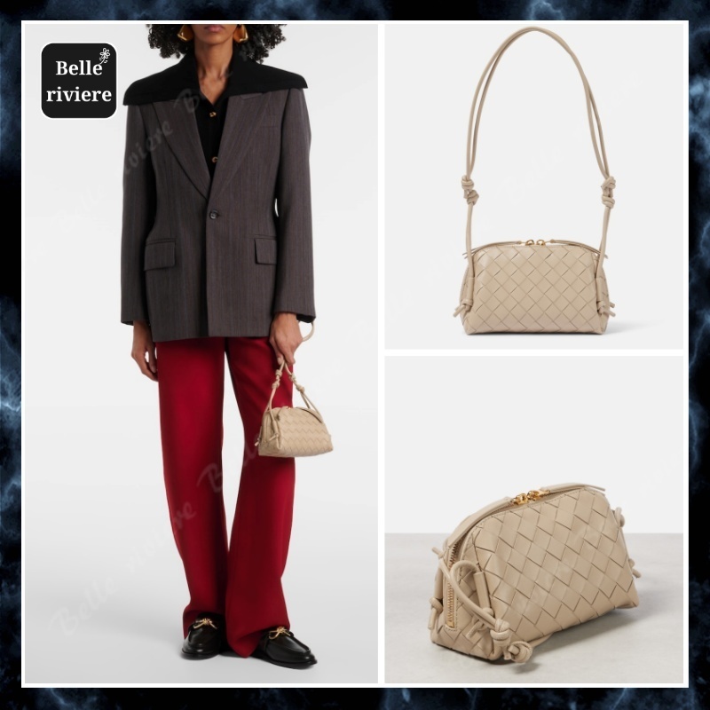 25SS new/BOTTEGA VENETA コンサートショルダーバッグ Bag White