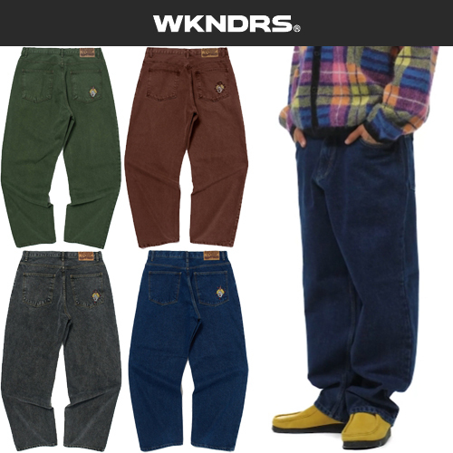 ★2025SS新作★WKNDRS★PIERROT DENIM PANTS