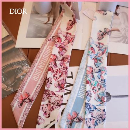 Dior クリスチャンディオール スカーフ バンダナ トロッター柄