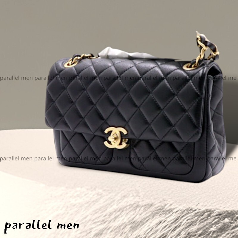 【CHANEL】AS4459 ツーポケット スモール ショルダーバッグ