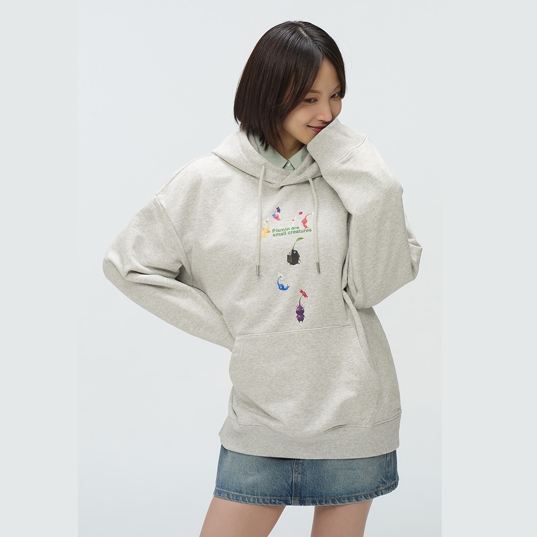【SPAO】25SS ピクミン フードスエットT 男女兼用 S～XL