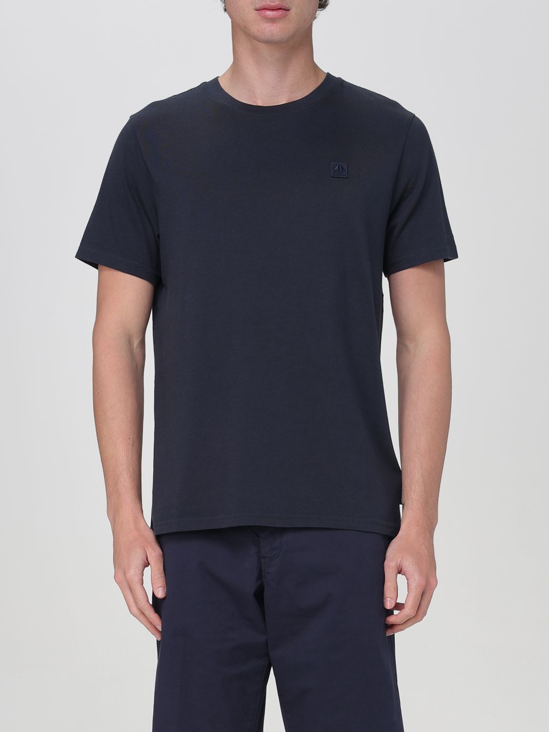 Tシャツ・カットソー MOOSE KNUCKLES Men T-shirt Navy M15MT759 833
