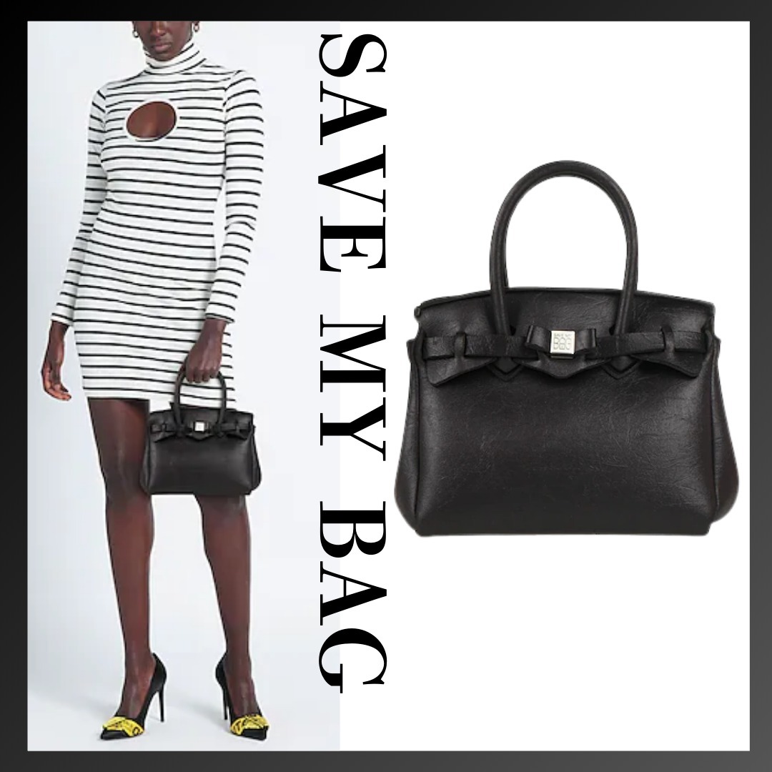 ＊SAVE MY BAG＊ロゴ ハンドバッグ