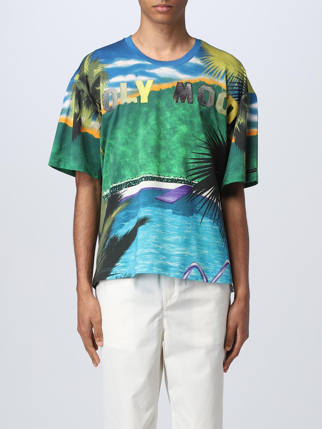 Tシャツ・カットソー ETRO Men T-shirt Blue 1Y6999481 250