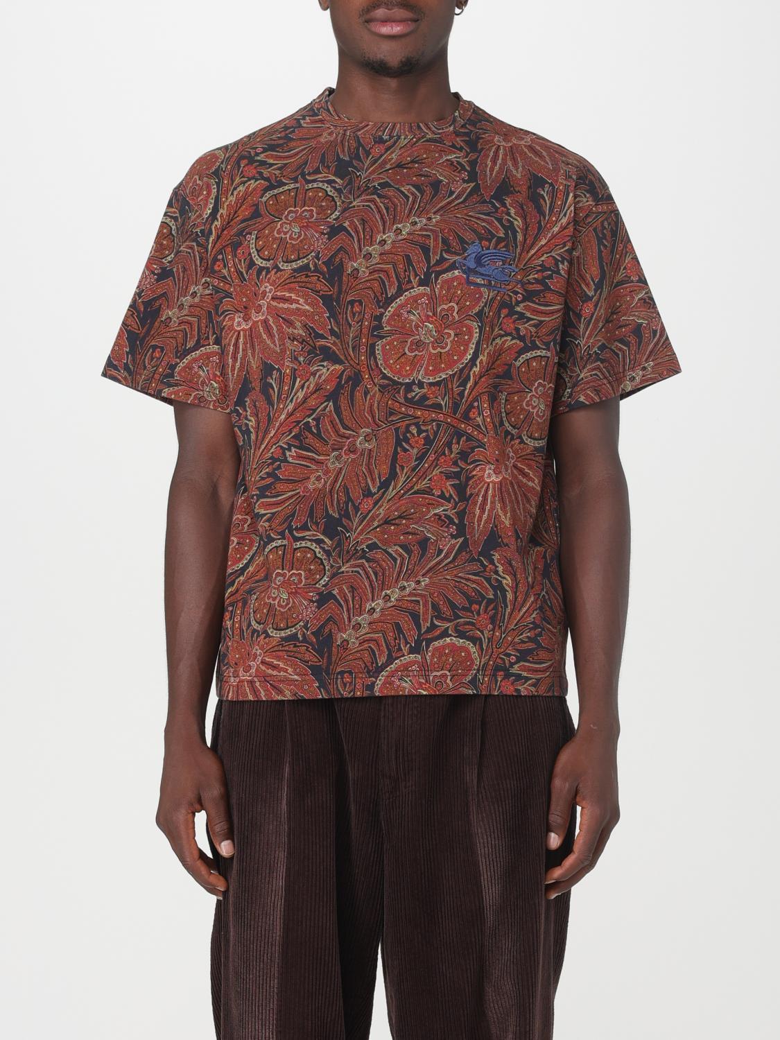 Tシャツ・カットソー ETRO Men T-shirt Blue 1Y5259619 0200