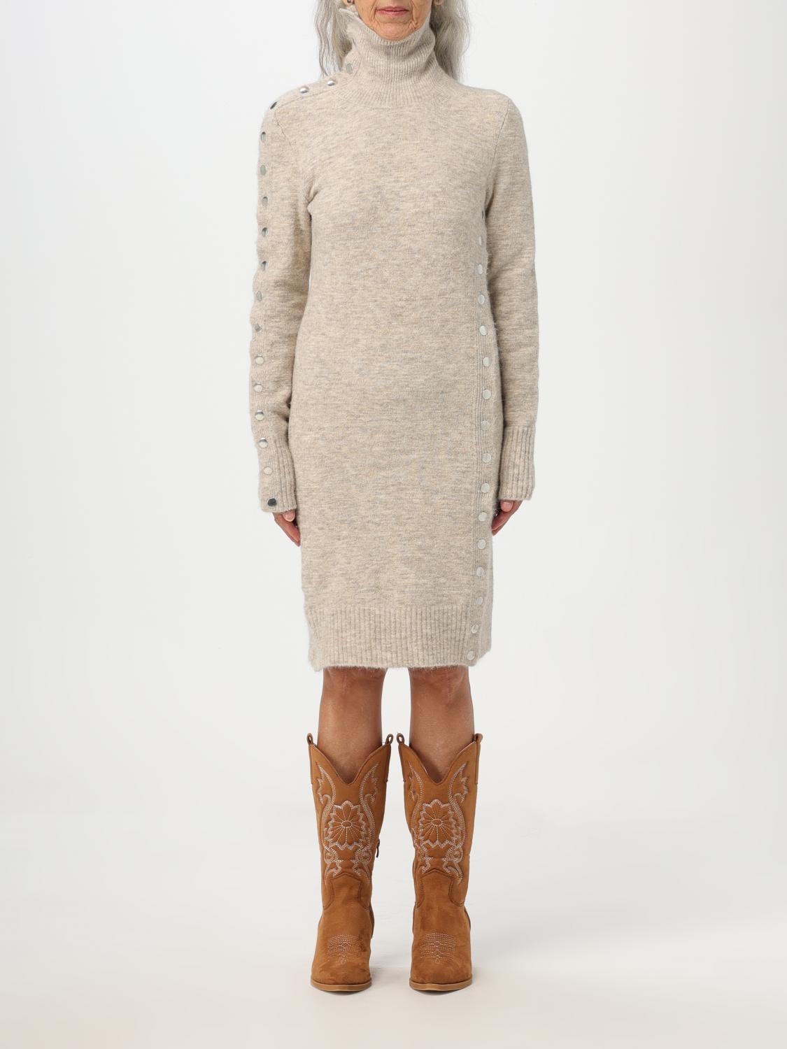 ワンピース ISABEL MARANT Woman Dress Beige RO0293FAA4L06I 90BE
