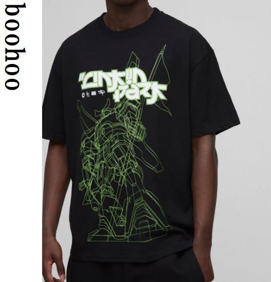 boohoo MAN★オーバーサイズ 半袖 Tシャツ★リンキン・パーク★