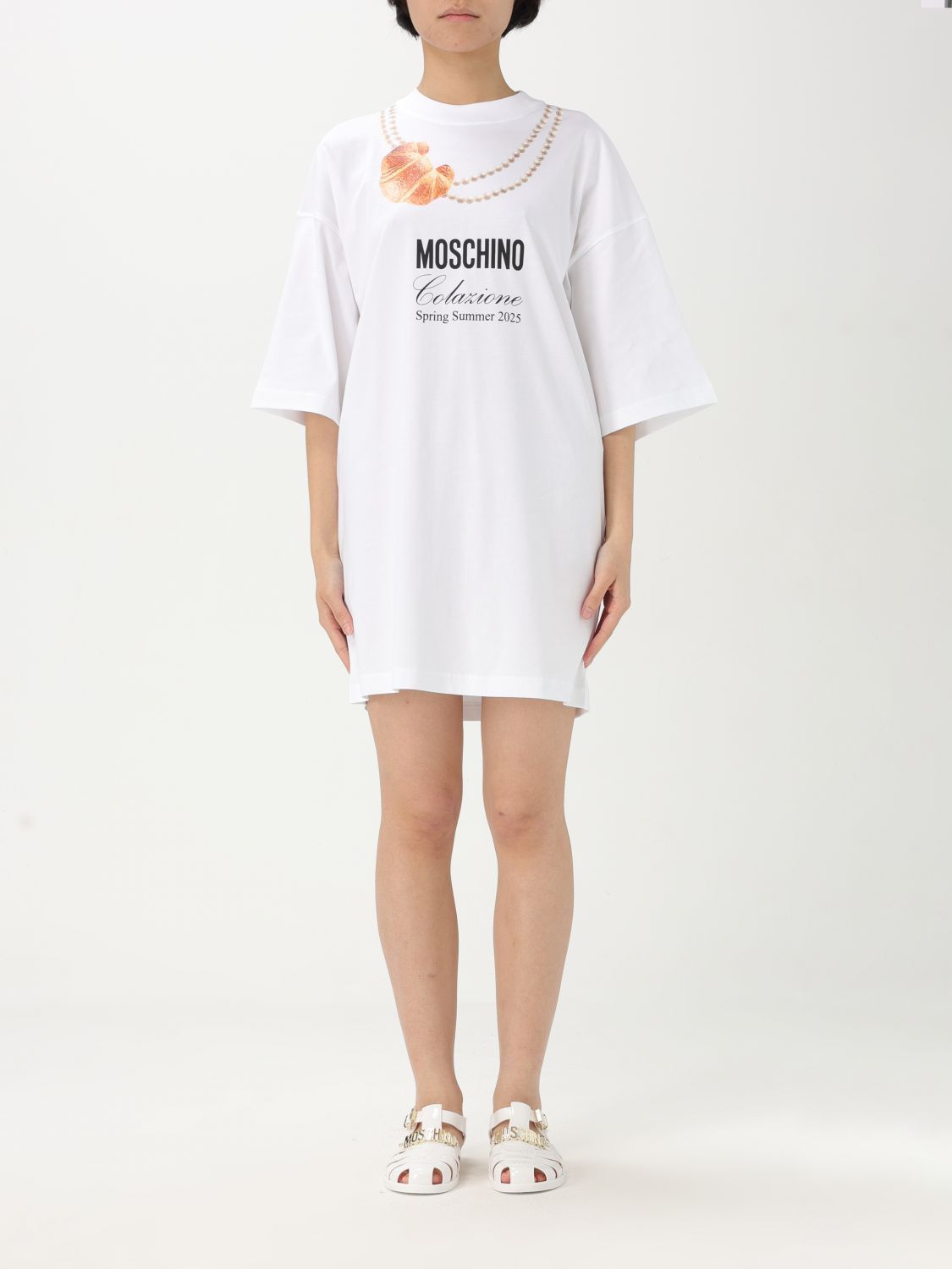 ワンピース MOSCHINO COUTURE Woman Dress White 04380541 1001
