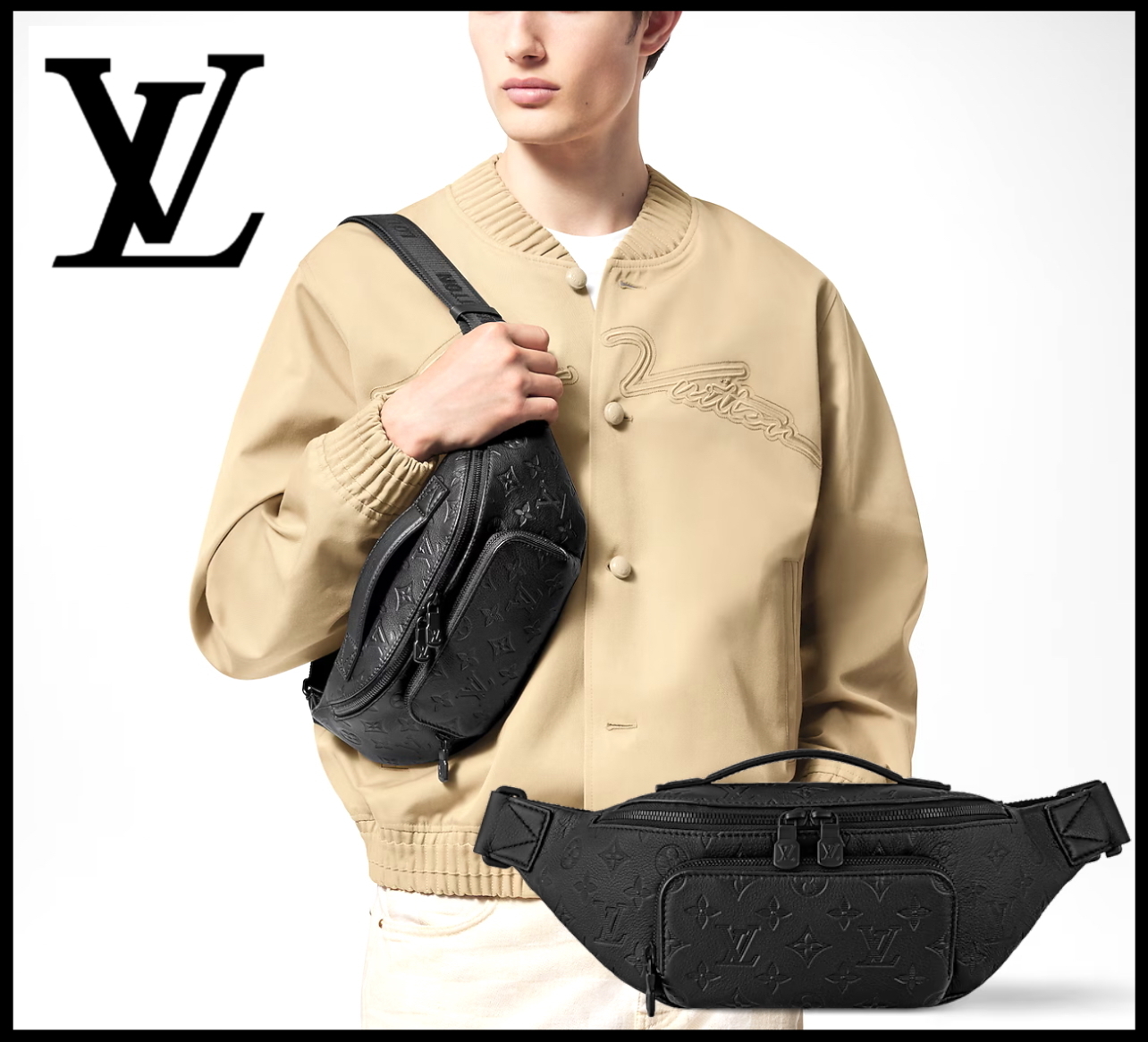 魅せる【Louis Vuitton】ルイヴィトン ラッシュ バムバッグ