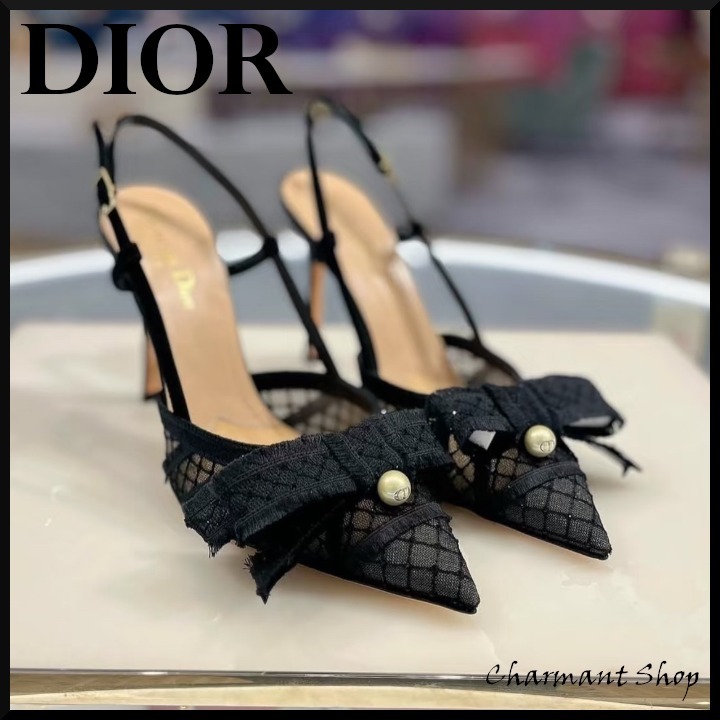 【DIOR】Adiorable スリングバックパンプス
