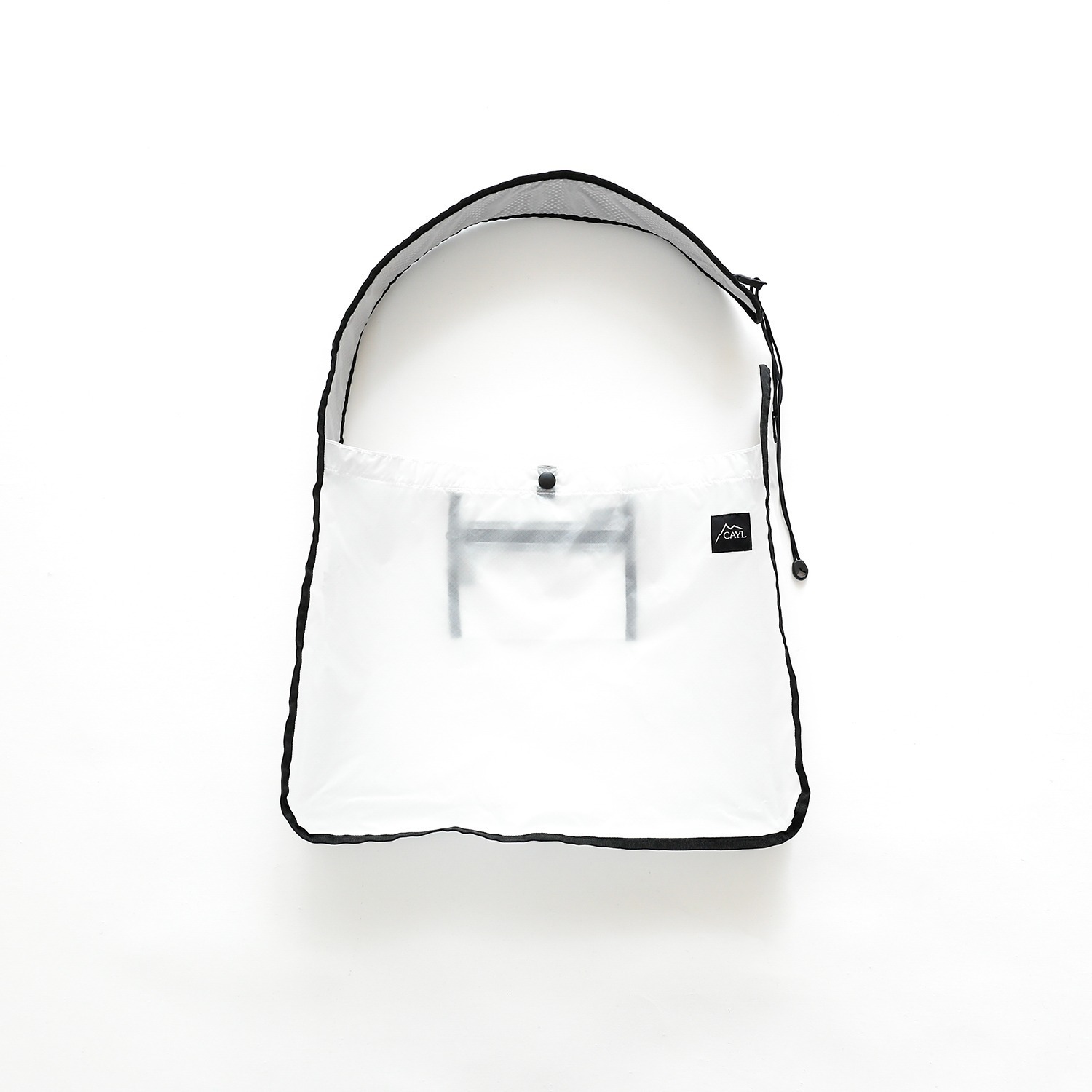 【CAYL】 light packable cross bag / white