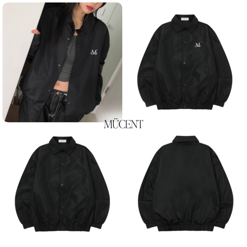 【MUCENT】SIGNATURE MAIN SYMBOL COACH JACKET★男女兼用★