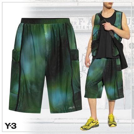 大人気♪【Y-3】オールオーバープリント カーゴショーツ (Y-3