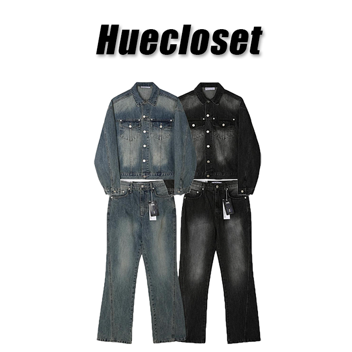 セットアップ HUECLOSET Western Denim Jacket & Pants 25KERO166