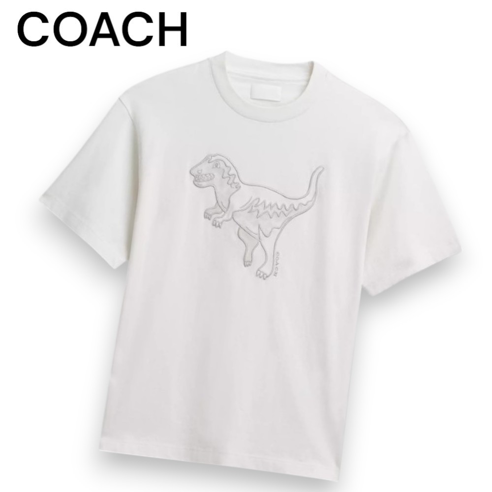 ユニセックス【Coach】ゆったりシルエット  Rexy Tシャツ