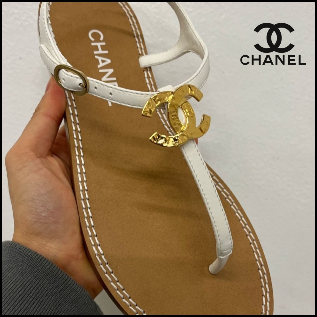 【夏におすすめ】◆CHANEL◆トングサンダル