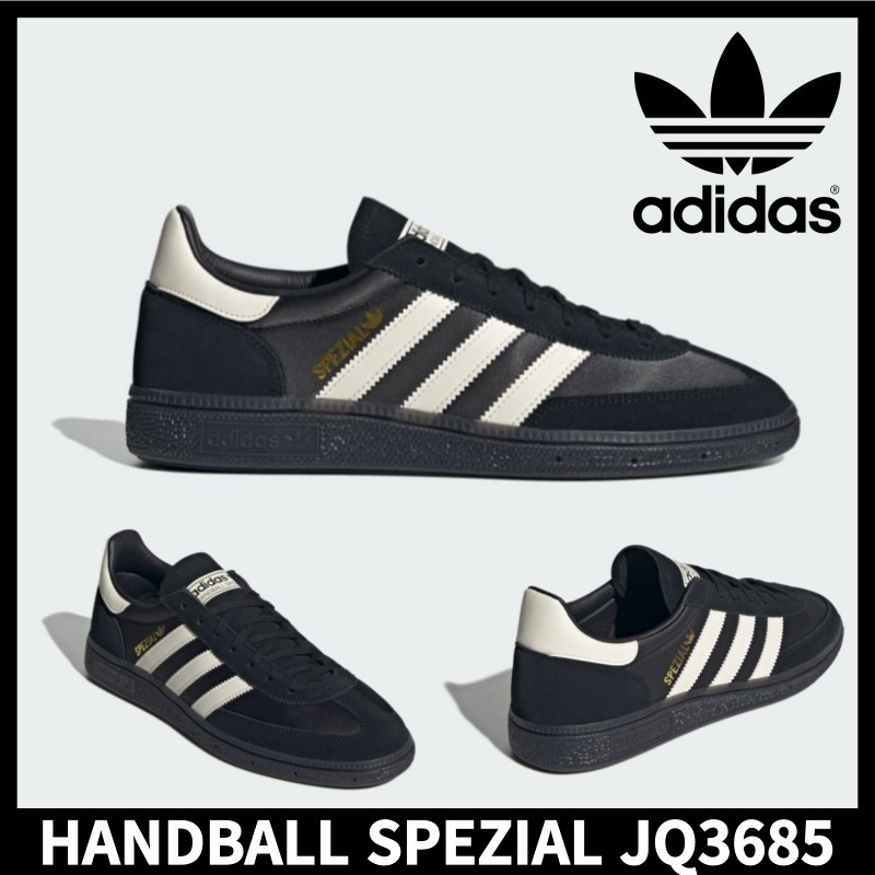 ☆ 大人気 日本未入荷 adidas HANDBALL SPEZIAL Black JQ3685 ☆ Adidas Handball Spezial - Black / JQ3685 / Mens Sneakers