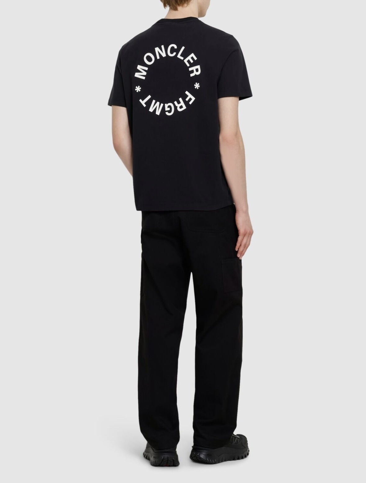 【MONCLER x GILGA FARM】シンプルロゴTシャツ☆２色 Navy Blue Moncler x Gilga Farm by Donald Glover Cotton T