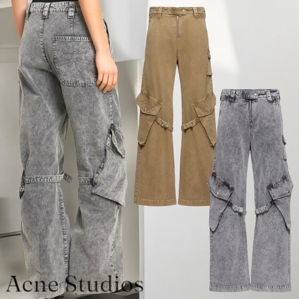 関税込☆Acne Studios☆カジュアル カーゴジーンズ・デニム243