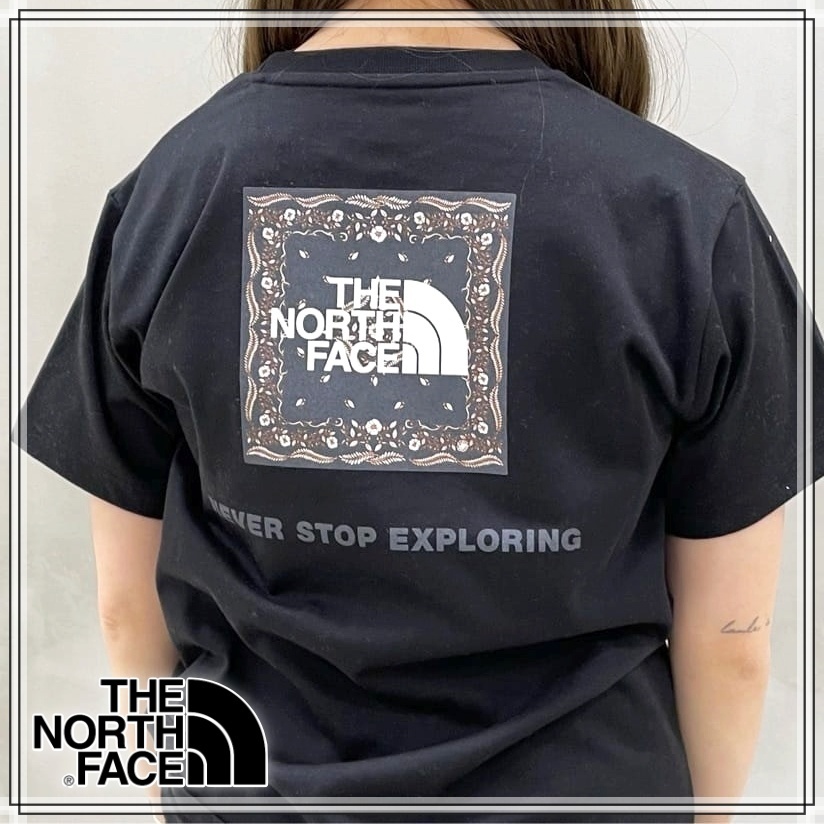 早い者勝ち!!! THE NORTH FACE◆S/S バンダナスクエアロゴティー