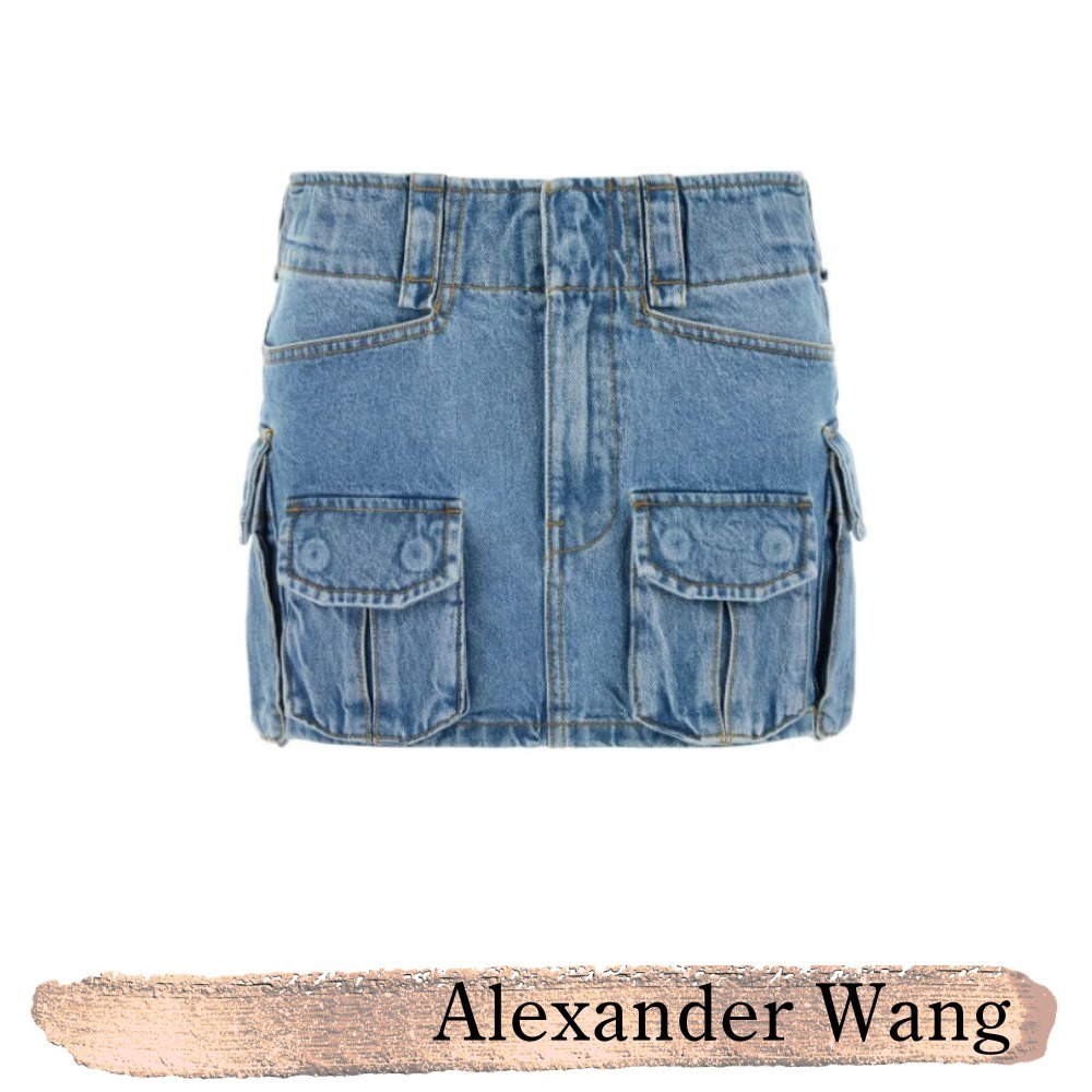 Alexander Wang☆関税込☆ミッド ポケット カーゴ ミニスカート