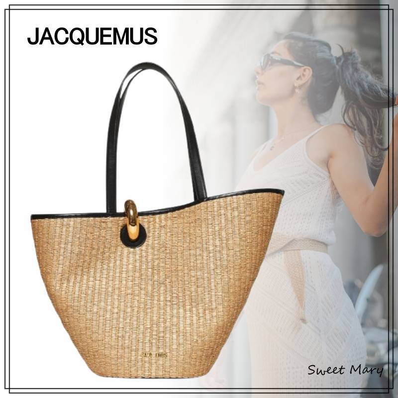 JACQUEMUS☆バンボラ アシンメトリー バケットバッグ♪送料込